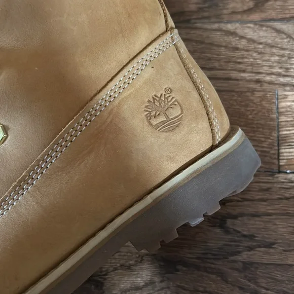 Timberland Premium Lace-up Boots with Zippers - Girls Size 4 fit like Women’s 6 - Picture 7 of 9